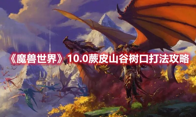 魔兽世界10.0蕨皮山谷树口打法攻略